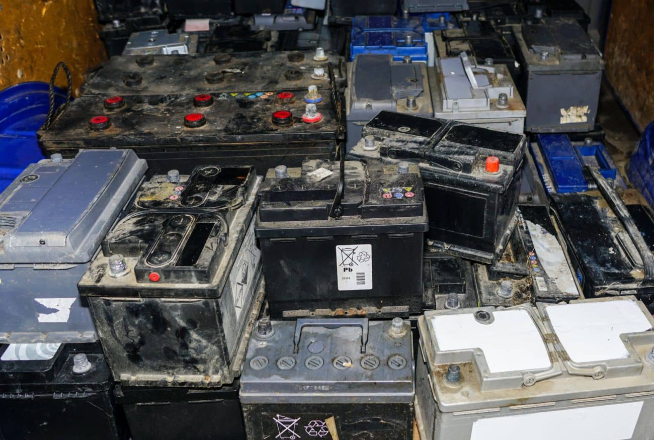 Výkup baterii 30 Kč/kg